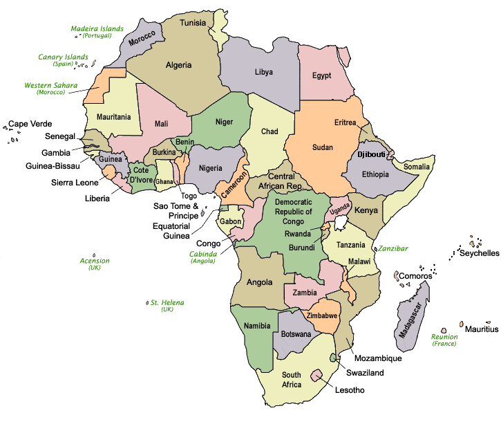 Africa Map