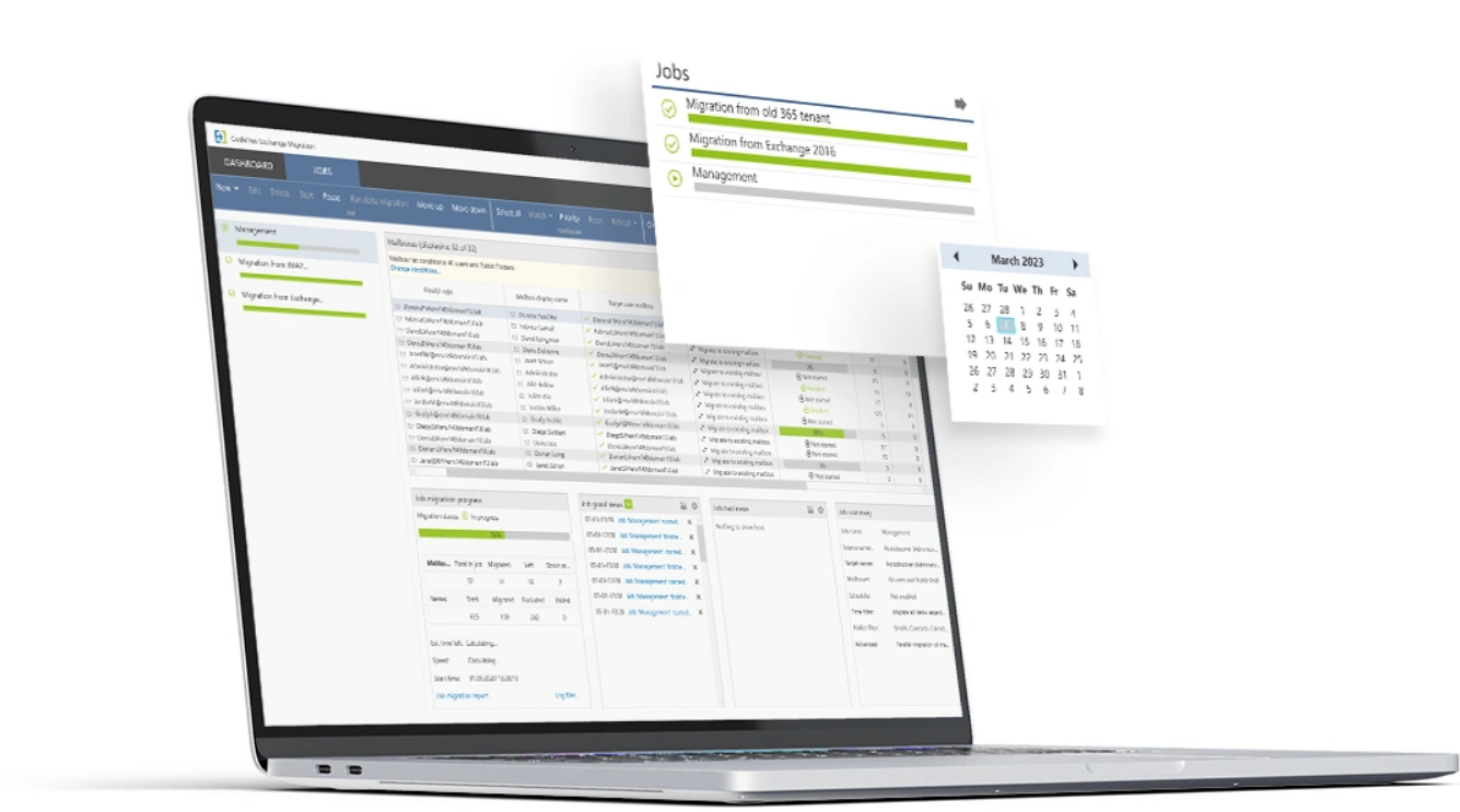 code2_jobs Mailbox & data migration